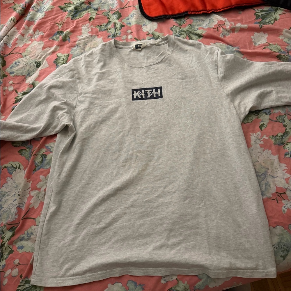 Kith Light Gray Crewneck Tee